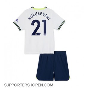 Tottenham Hotspur Dejan Kulusevski #21 Hemmatröja Barn 2022-23 Kortärmad (+ korta byxor)